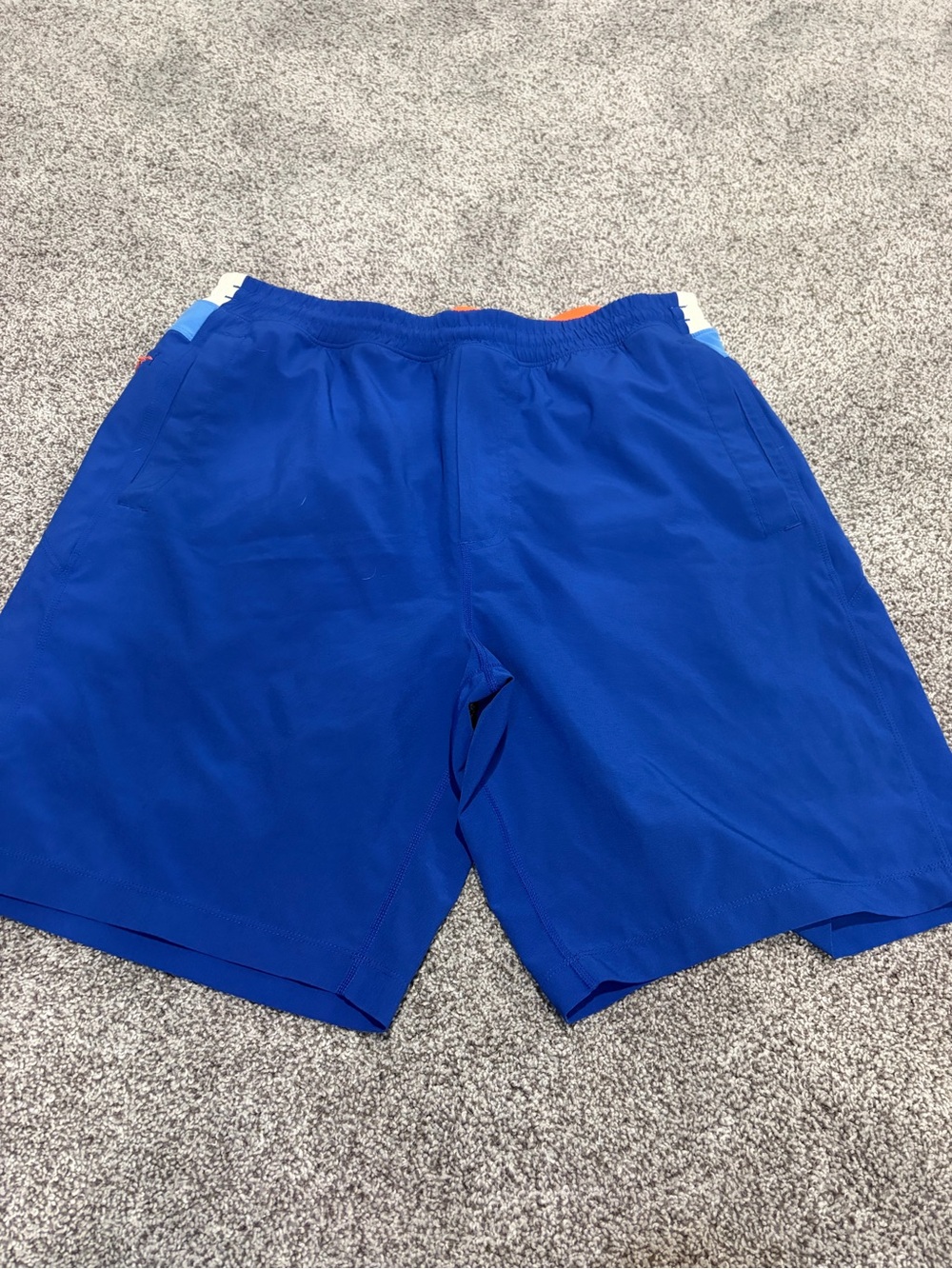 Birddogs Men’s XL Blue Athletic Shorts with built in lining-performance training